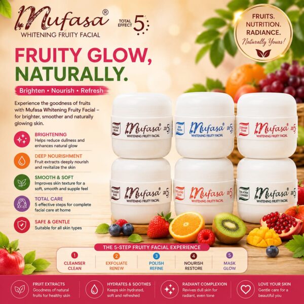 Mufasa Whitening Fruity Facial Kit