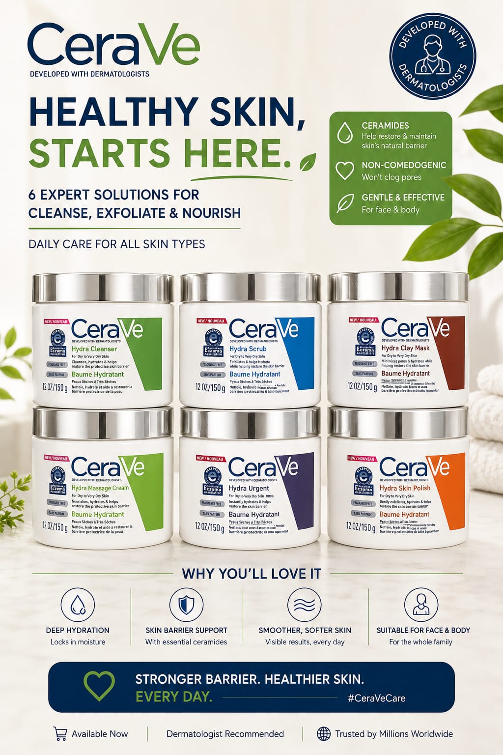 WhatsApp Image 2026-06-30 at 5.04.37 PM CeraVe Hydra 6-Step Facial Kit - Image 1